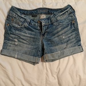 Jean shorts